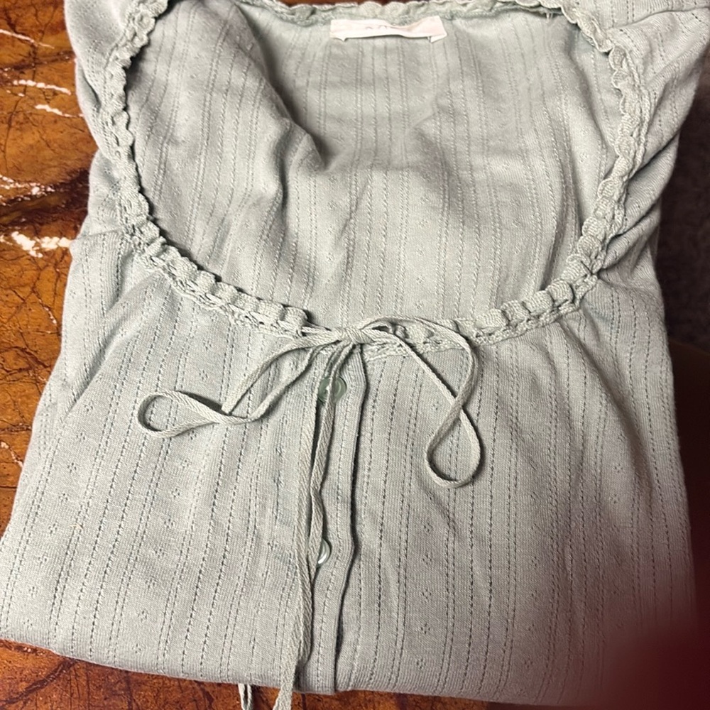 Doen Lori Pointelle Tee